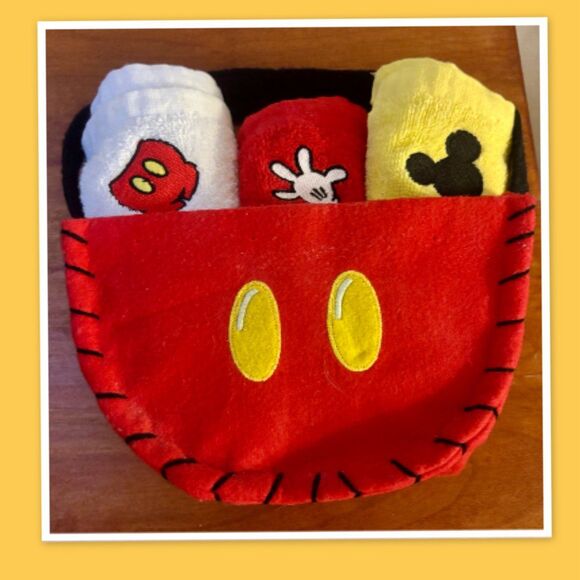 Disney Mini Embroidered Hand Towel - Set of 3 - Picture 3 of 3
